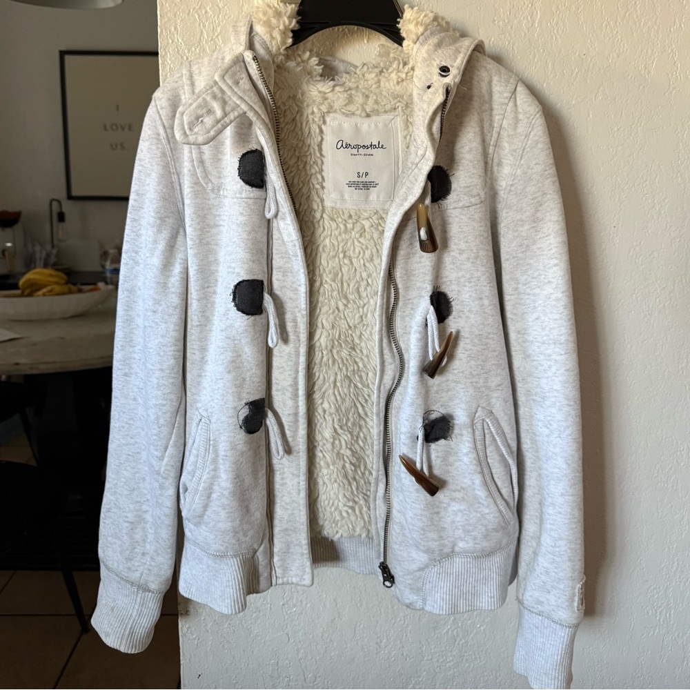 Aeropostale Fur Lined Jacket